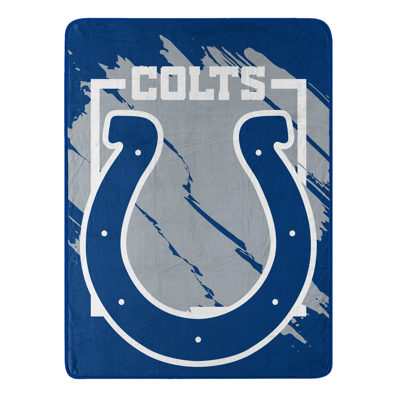 Indianapolis Colts Micro Raschel Dimensional Design Blanket