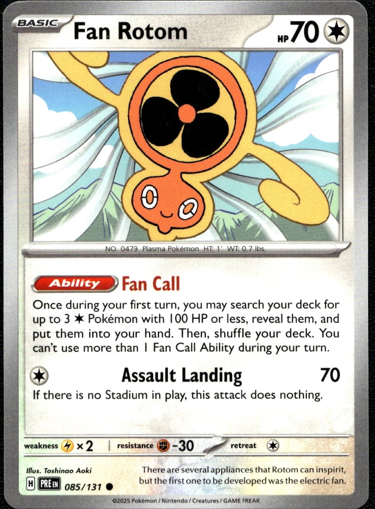 Fan Rotom - SV08.5 85/131