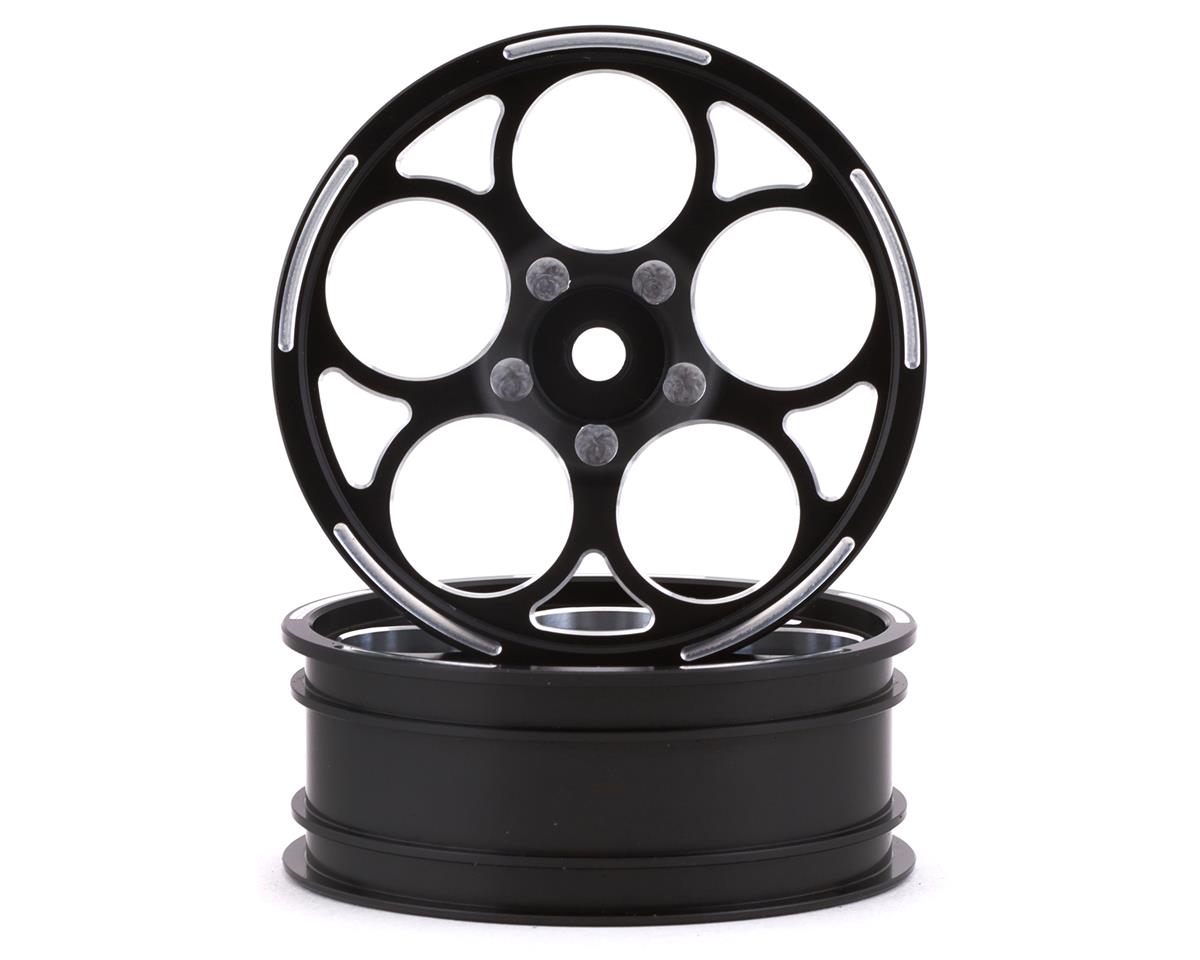 5 Hole Drag Front 22 Wheels Black SSD00473