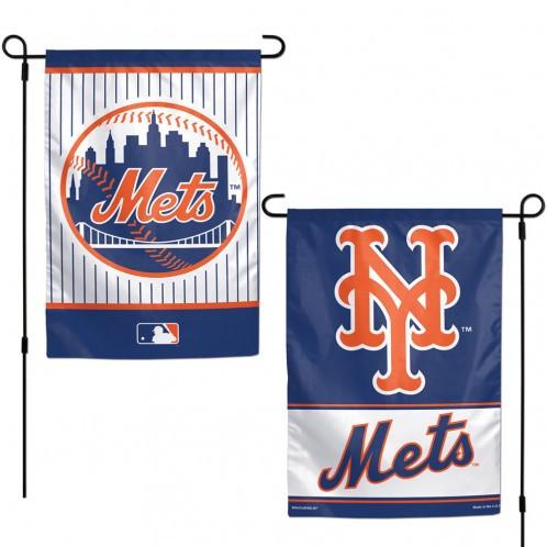 New York Mets 2-Sided Garden Flag 12x18"