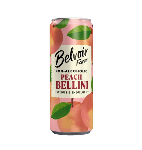 Belvoir Non-Alcoholic Peach Bellini