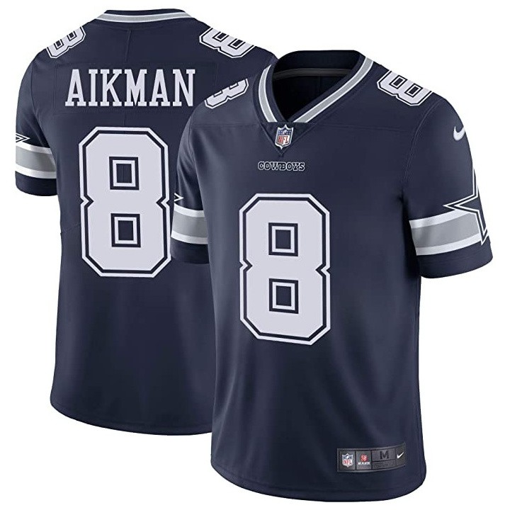 Dallas Cowboys Troy Aikman #8 Nike Limited Road Jersey