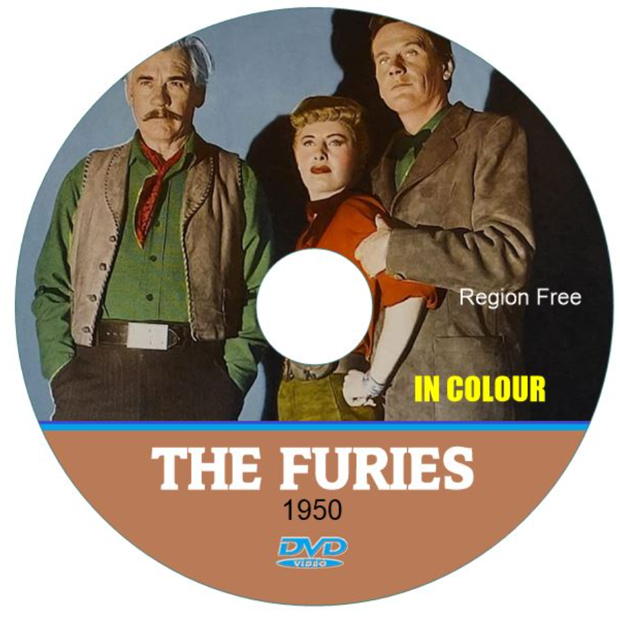 The Furies. Barbara Stanwyck (1950) in Color, DVD