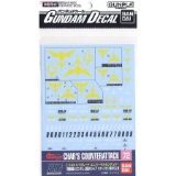 Bandai Hobby Gundam Decal GD-72 1/144 Neo Zeon Char's Counterattack Water Slide Decal