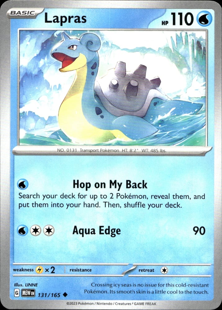 Lapras - SV03.5 131/165