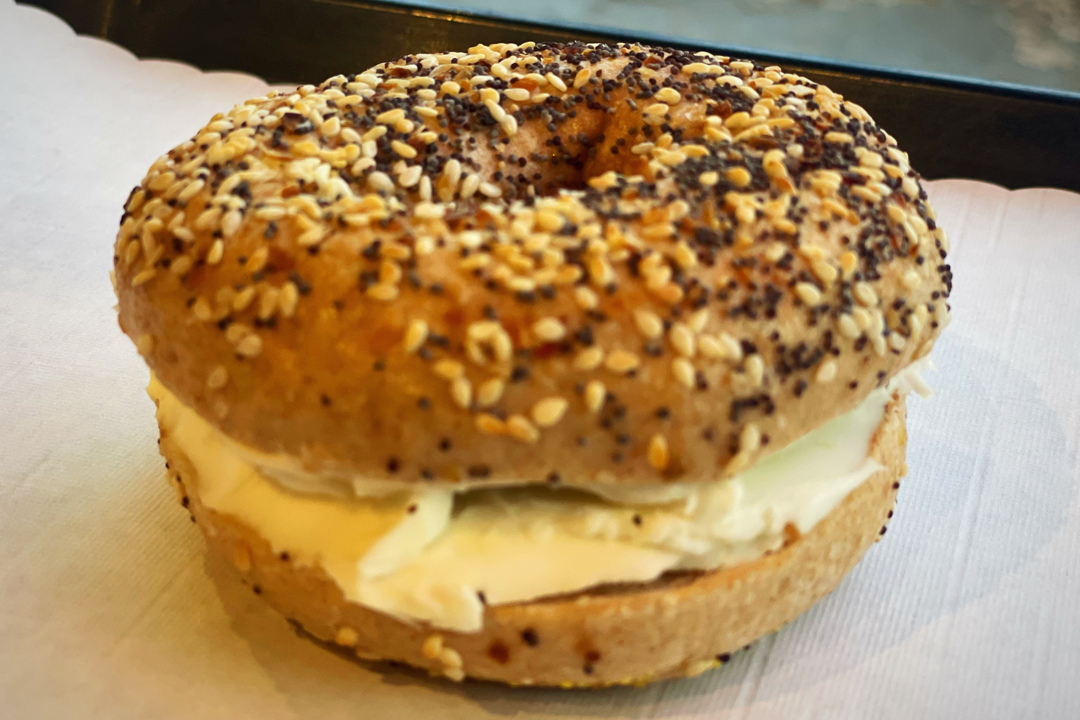 Cream Cheese Bagel