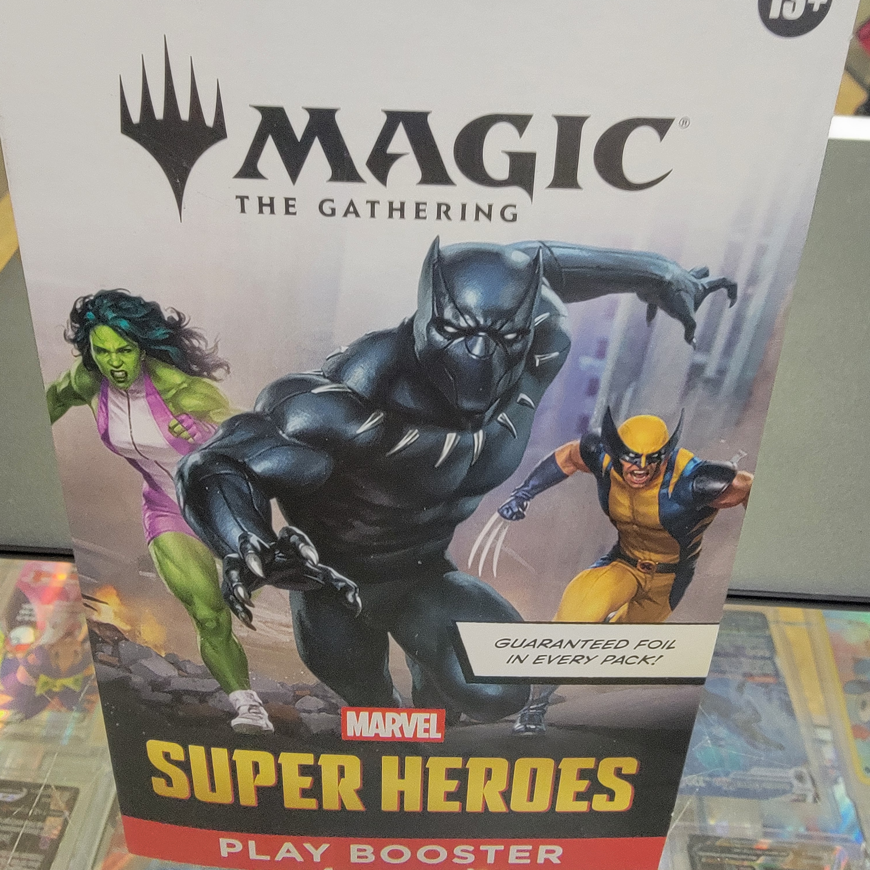 MTG Super Heroes Sleeved Play Booster Packs
