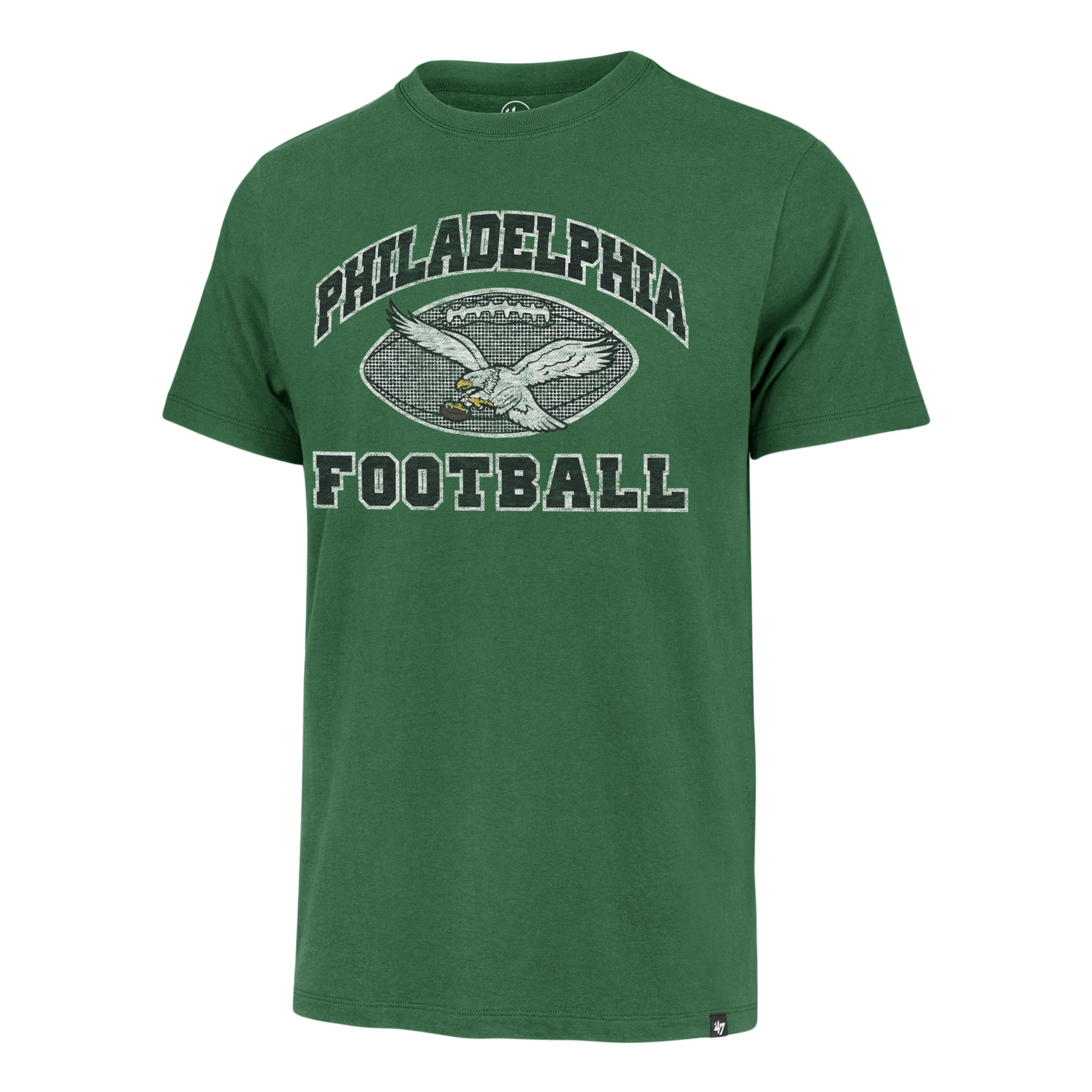 Philadelphia Eagles Historic Orchard Green Pathway '47Brand Franklin Shirt