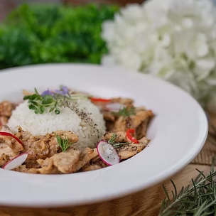 Garlic Lover Over Rice
