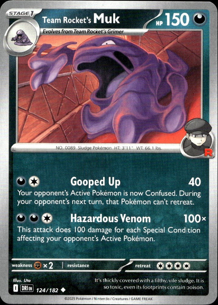 Team Rocket's Muk - SV10 124/182