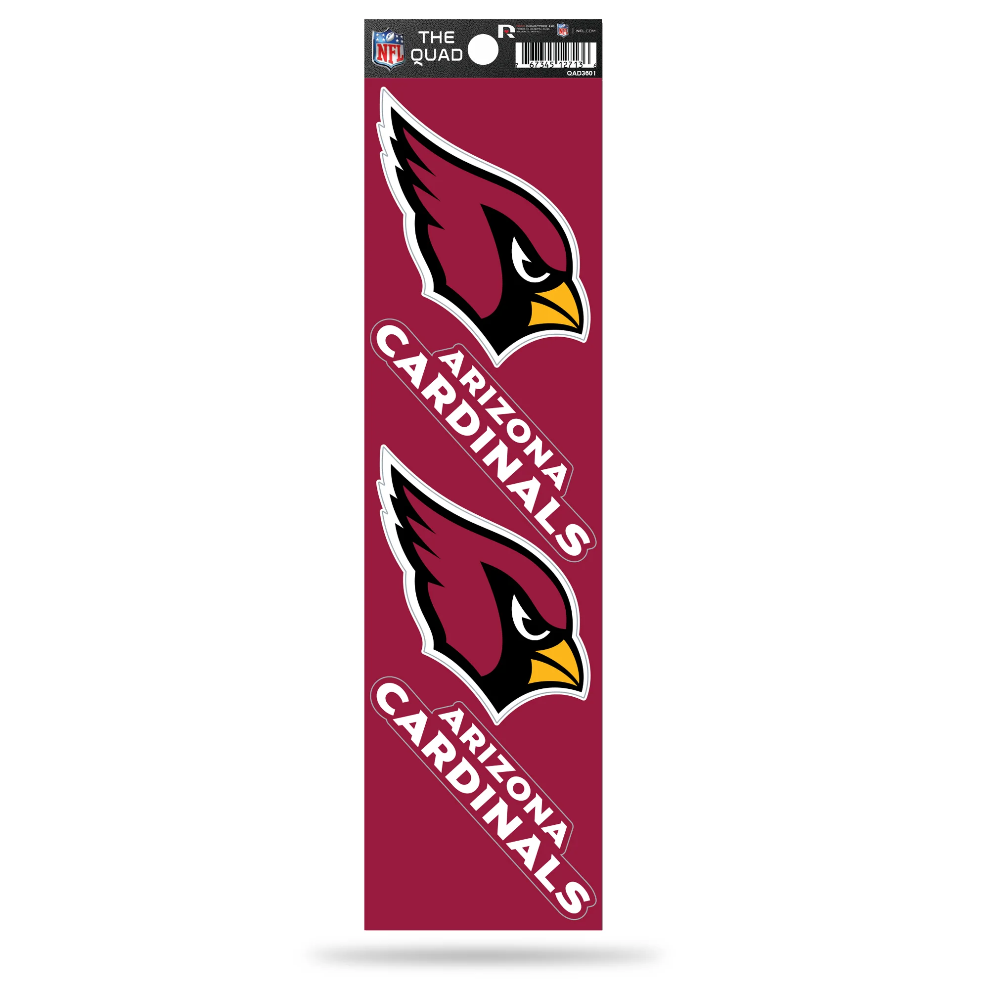 Arizona Cardinals Quad Decals