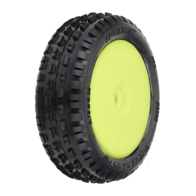 Wedge Carpet Mini B Tires Yellow