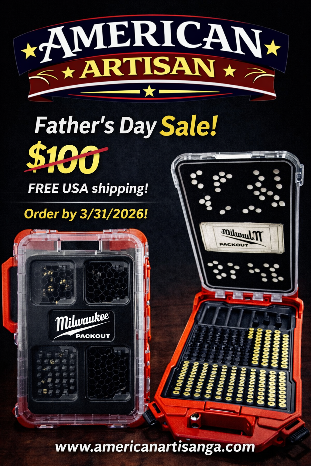 Custom Milwaukee 9mm Ammo Packout