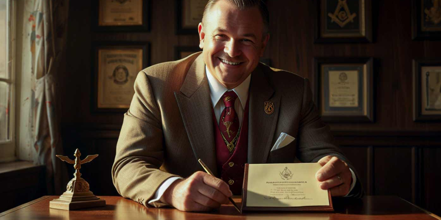 Certificate of Masonic Knowledge