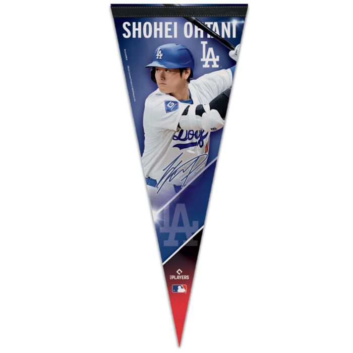 Los Angeles Dodgers Shohei Ohtani Premium Player Pennant 12x30"
