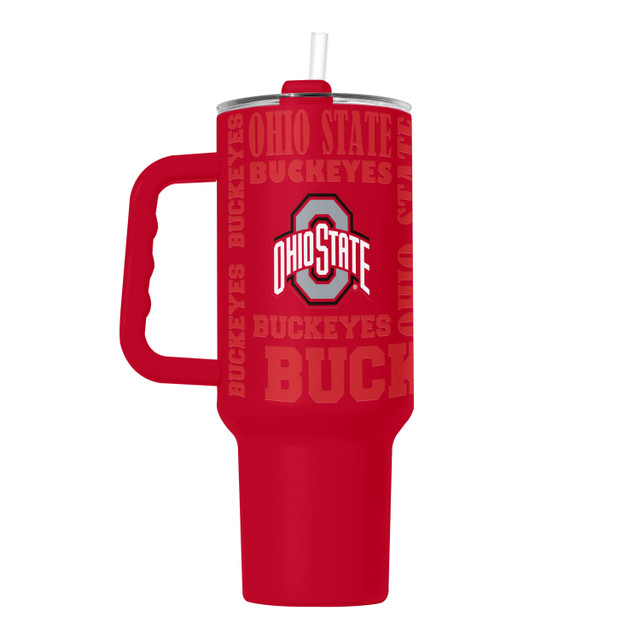 Ohio State Buckeyes Powdercoat Replay Tumbler 40oz