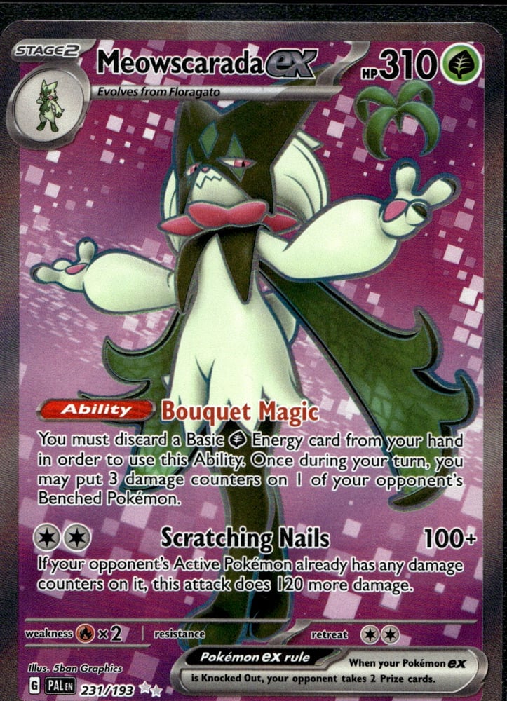 Meowscarada ex - SV02 231/193