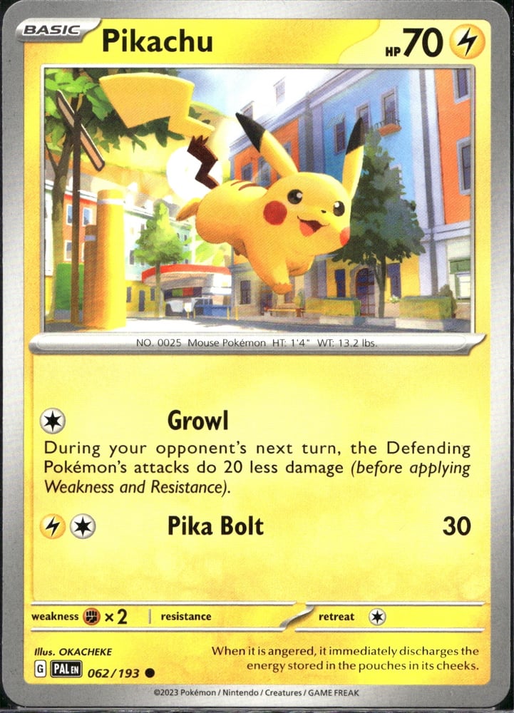 Pikachu - SV02 62/193