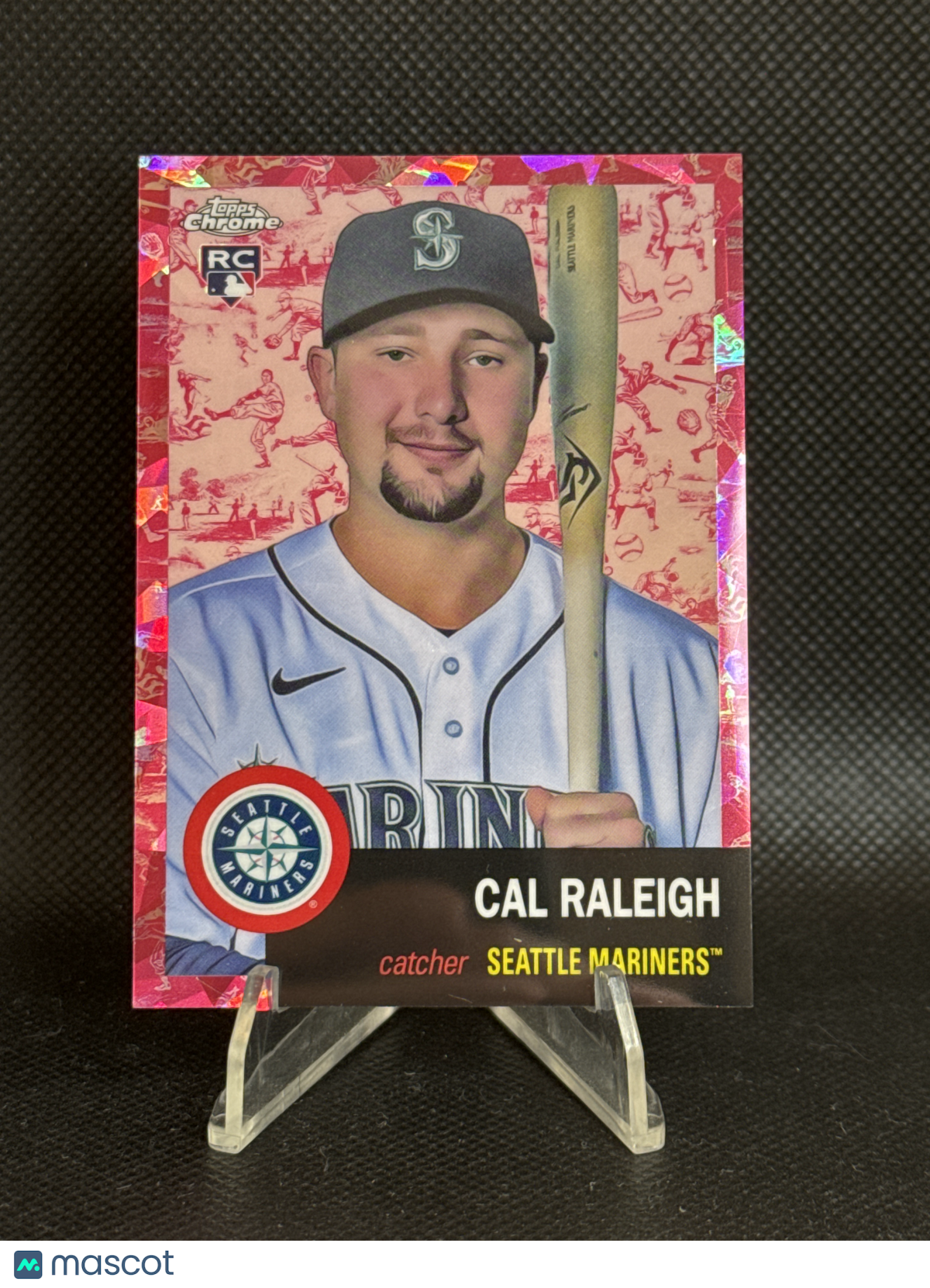 2022 Topps Chrome Cal Raleigh #237 /100