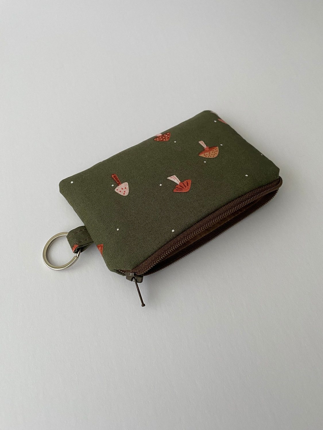 Keychain Pouch – Darling Mushrooms, photo 4 of 6