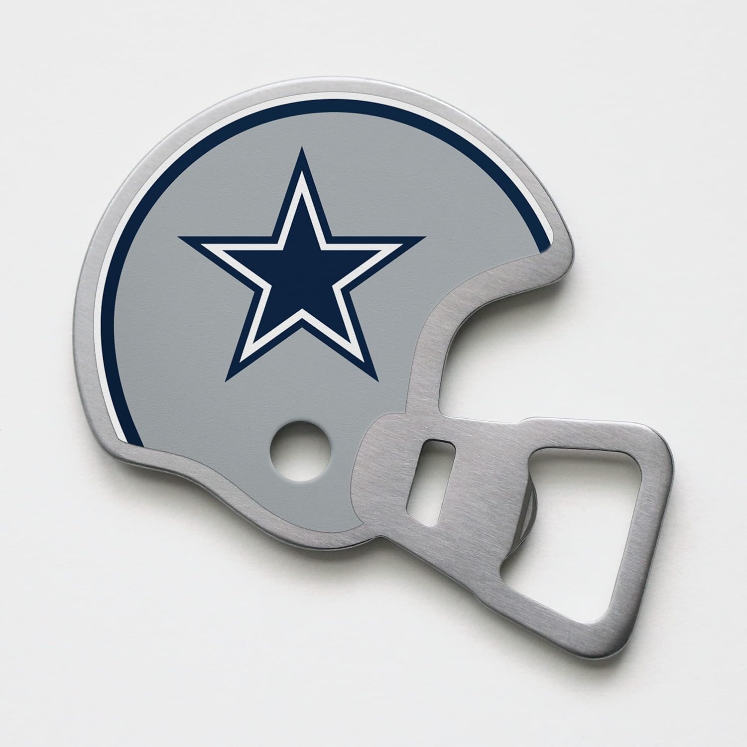 Dallas Cowboys Magnetic Stainless Steel Helmet Bottle Opener