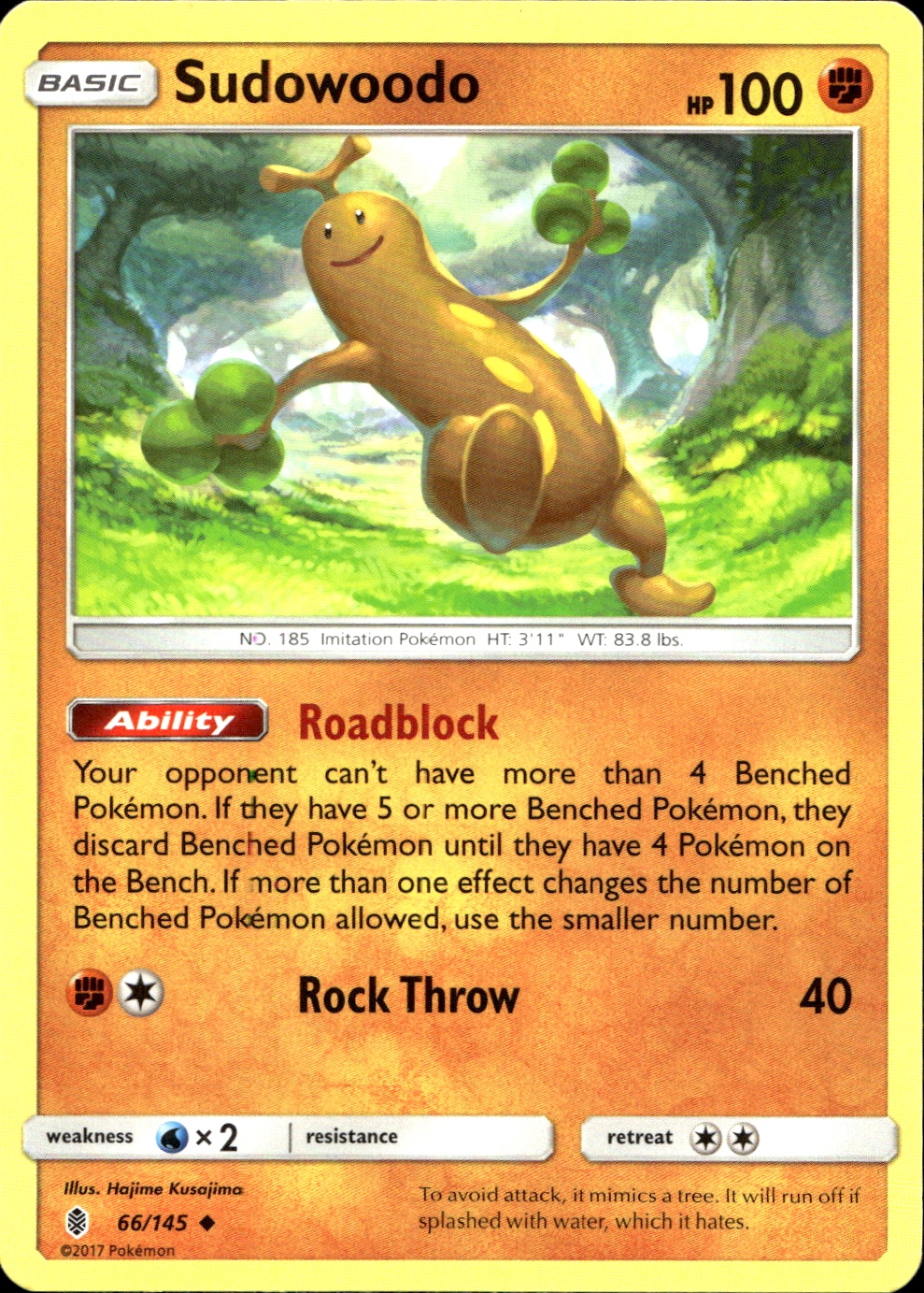 Sudowoodo - SM2 66