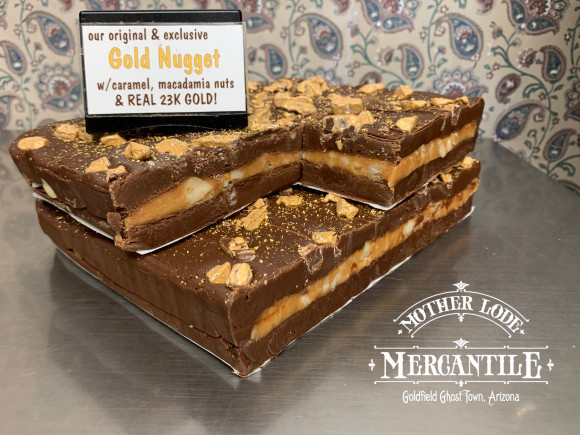 Gold Nugget Fudge