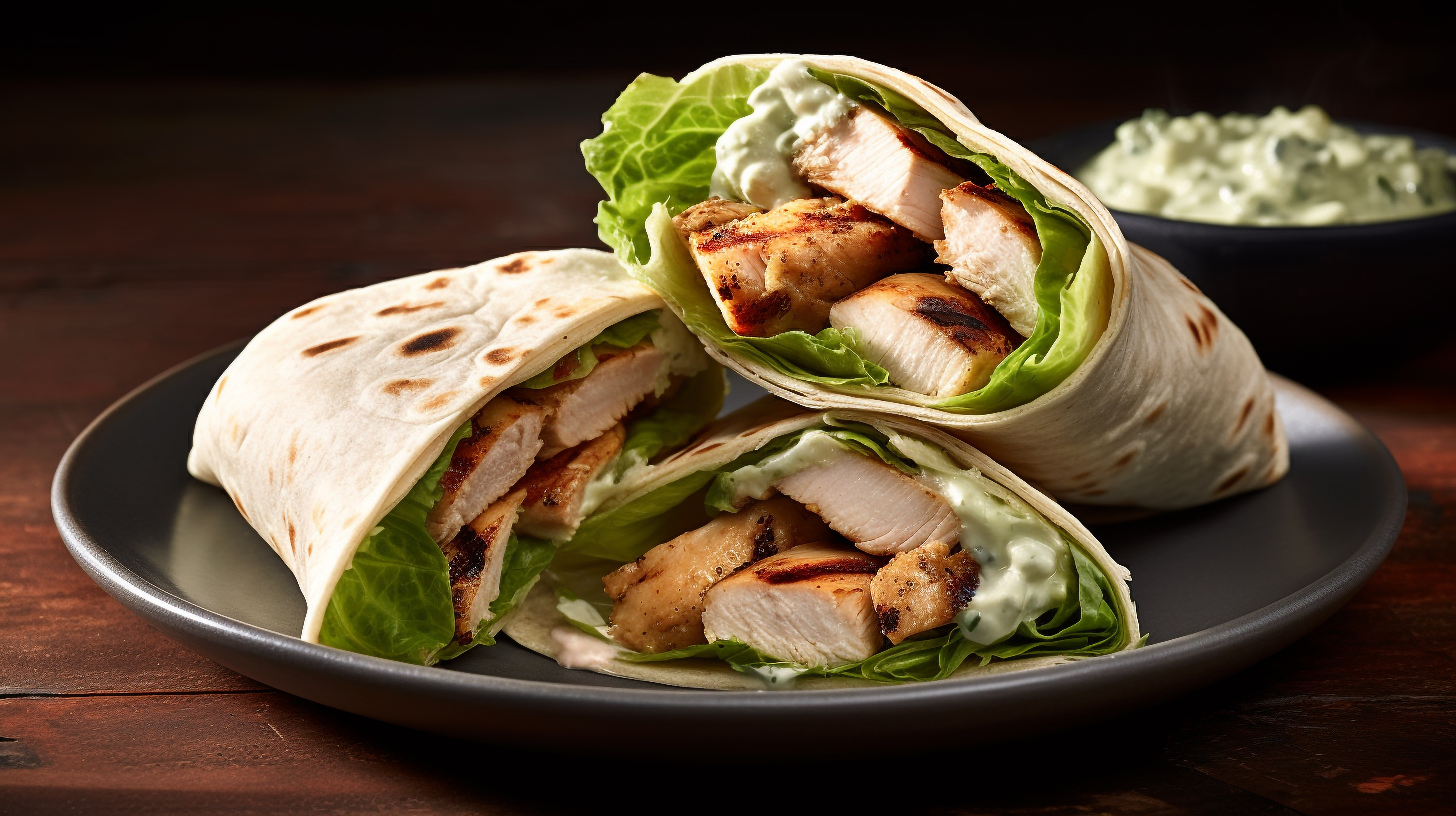 CHICKEN CEASAR WRAP