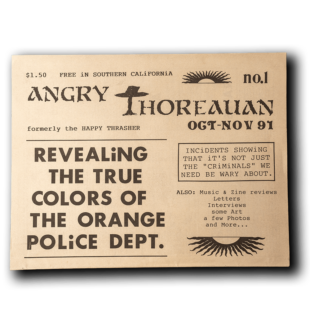 Angry Thoreauan -- Issue #1 [Magazine]