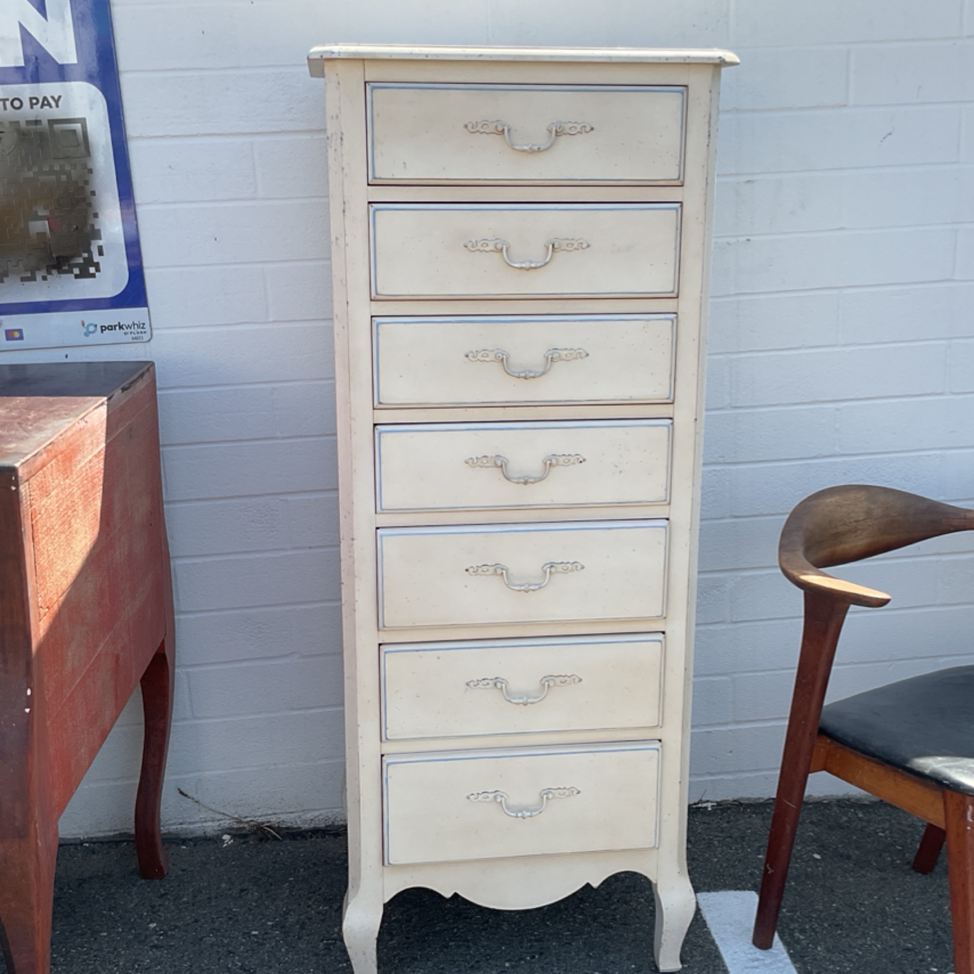 White Dresser
