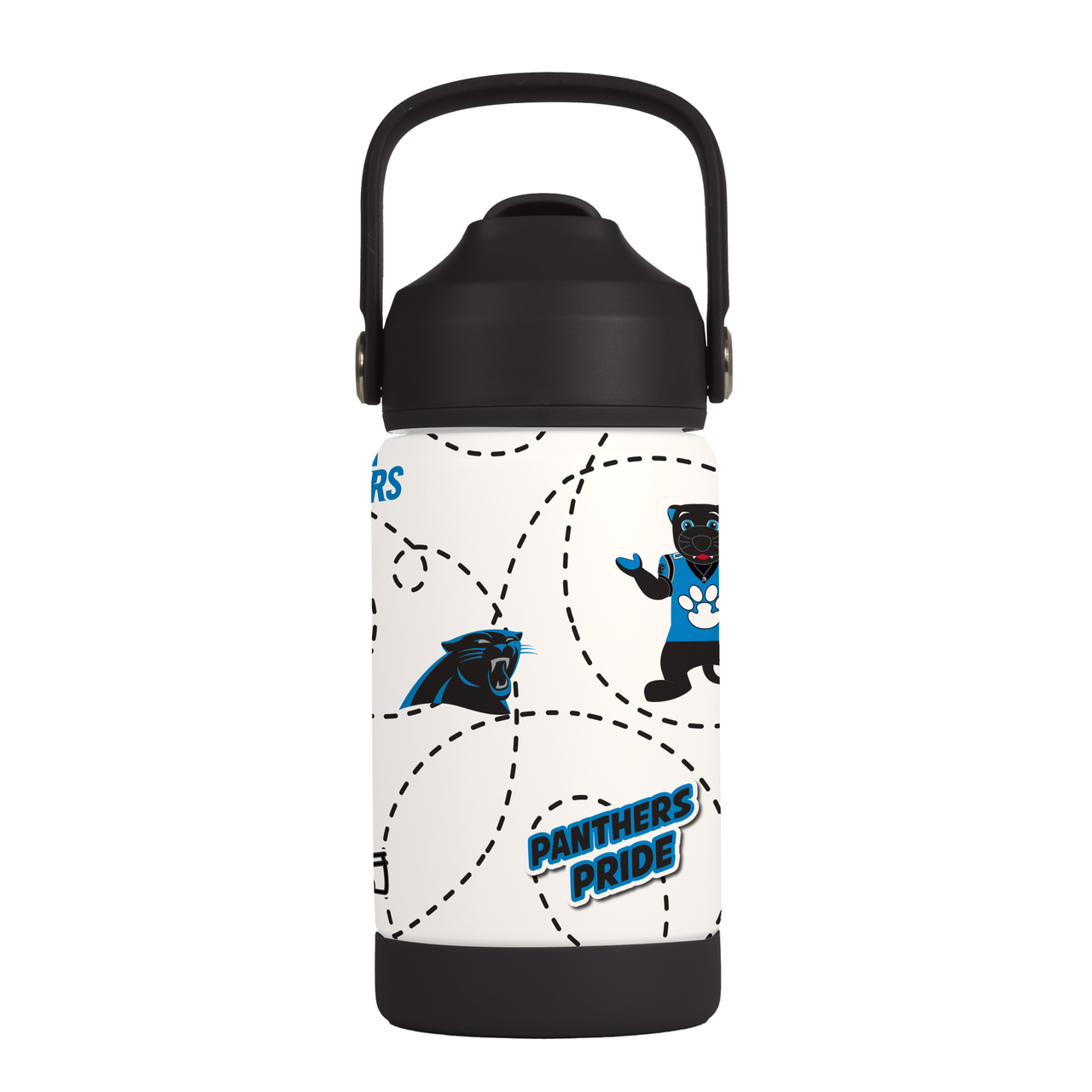 Carolina Panthers Kids Stainless Steel Mascot Bottle 12oz