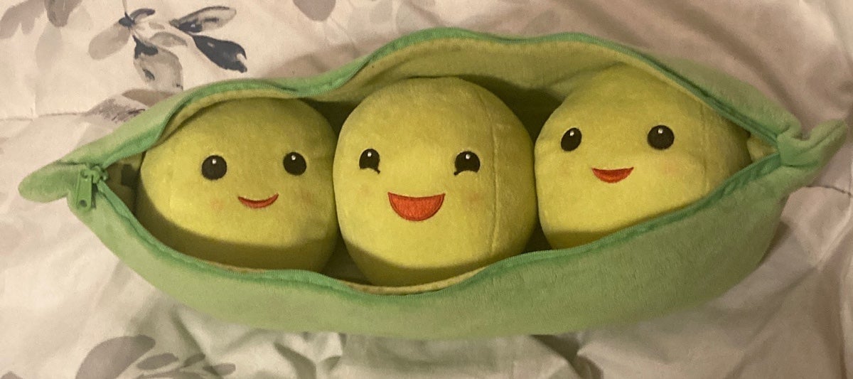 DISNEY Store Toy Story 3 Peas in a Pod Plush Authentic Patch Play Set
