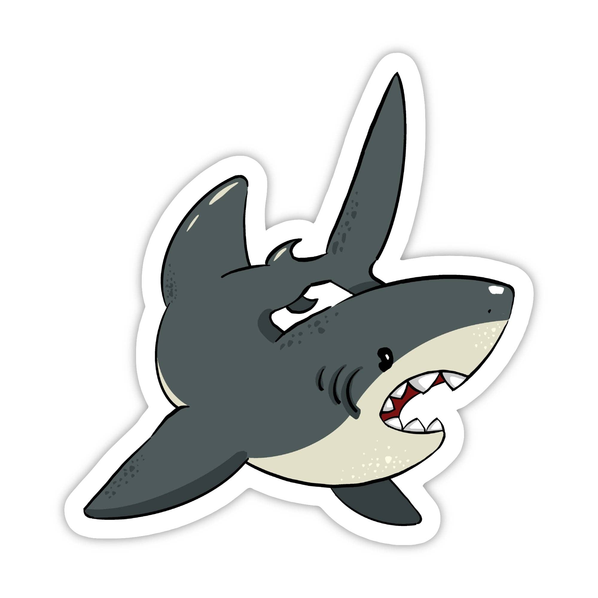 Cute Shark Animal Sticker