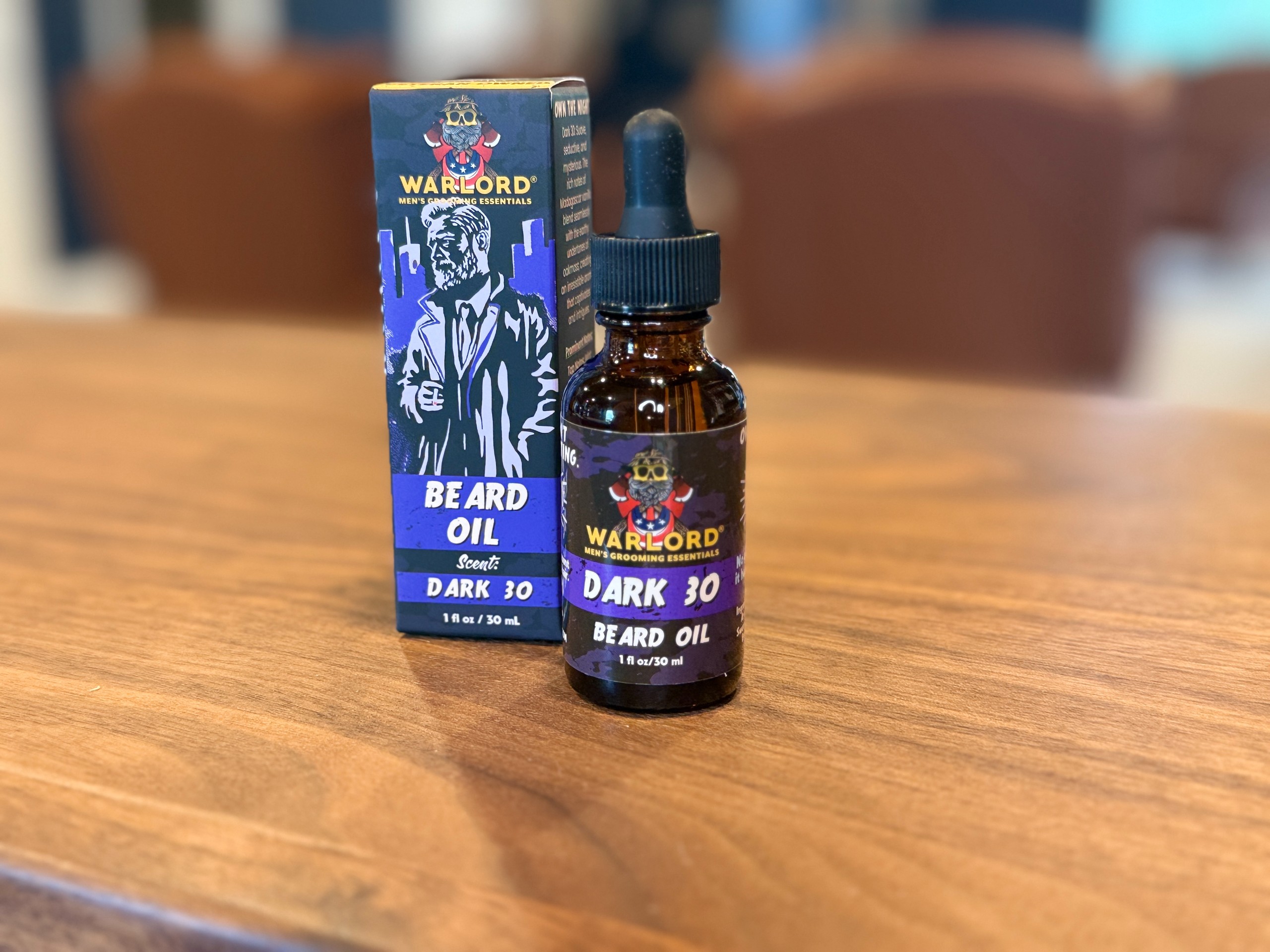 Warlord Dark 30 Beard Oil