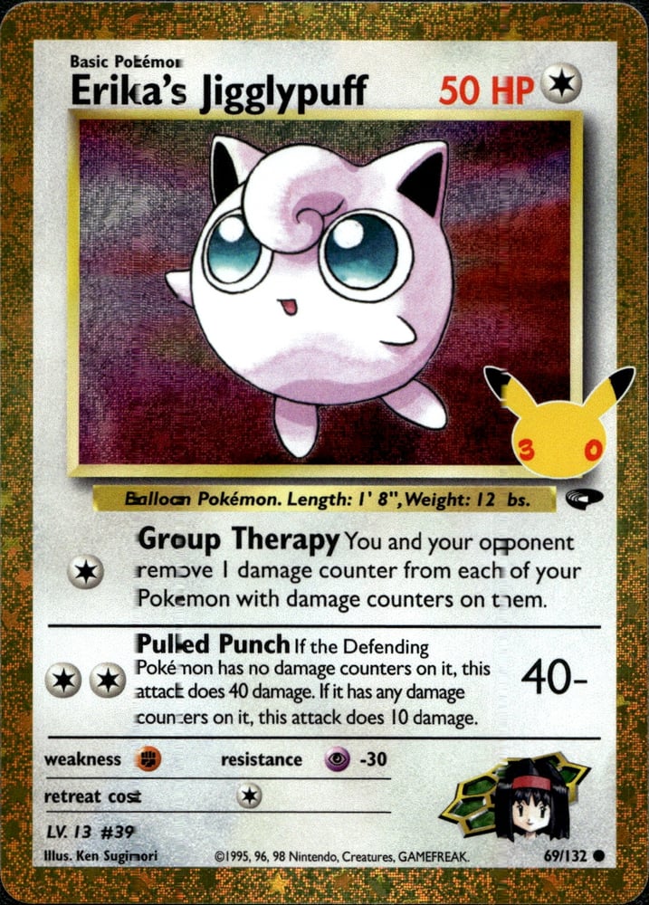Erika's Jigglypuff - 30TH-C 15/30