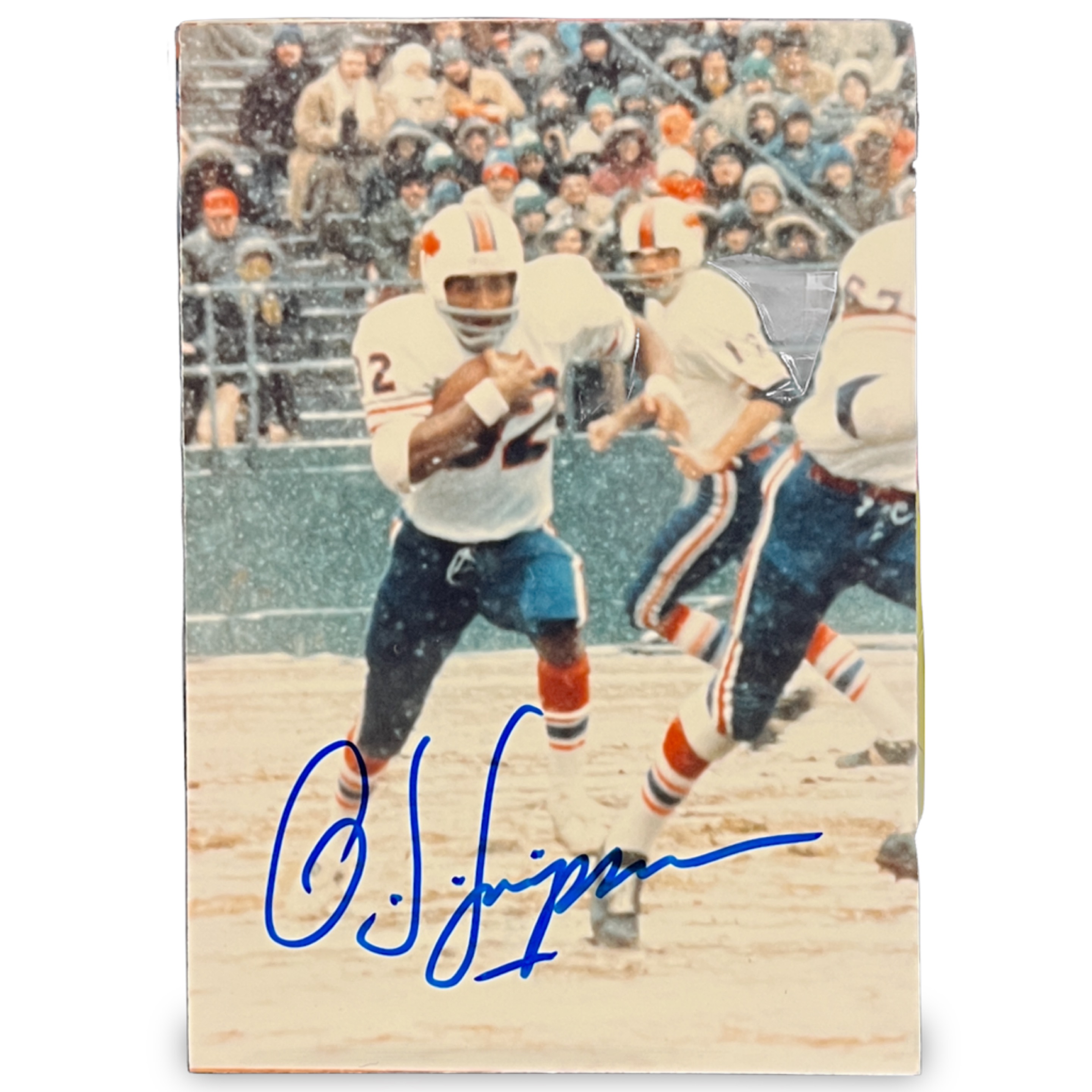 Buffalo Bills OJ Simpson Autographed Photo 3.5X5" COA