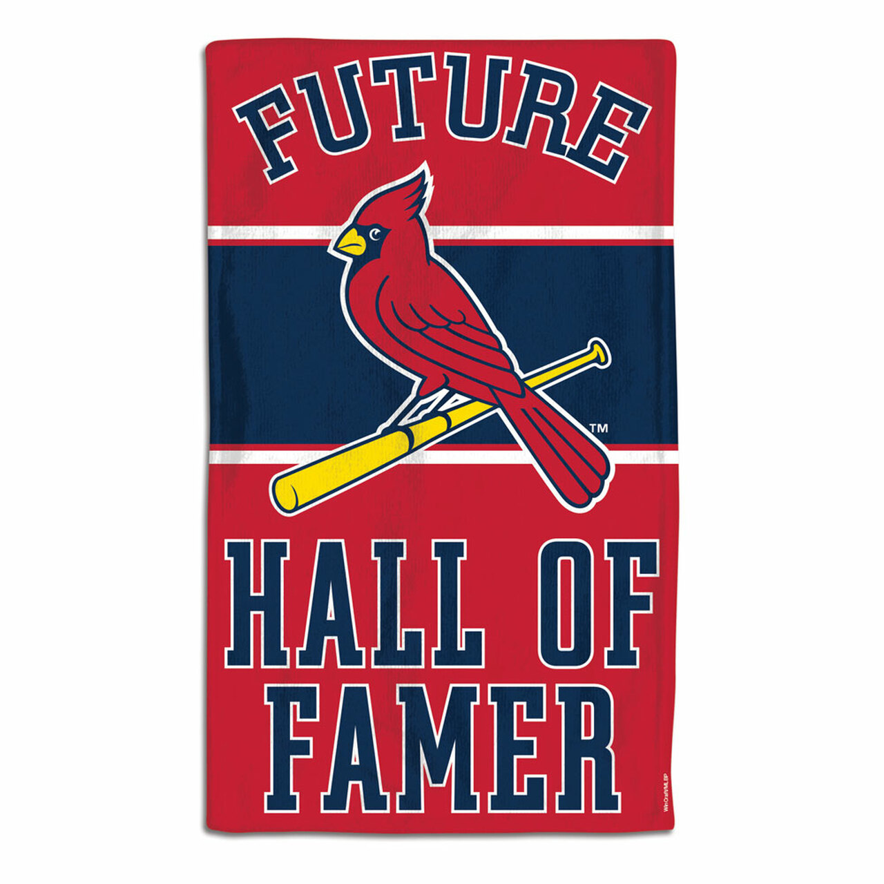 St. Louis Cardinals Baby Burp Cloth 10x17"