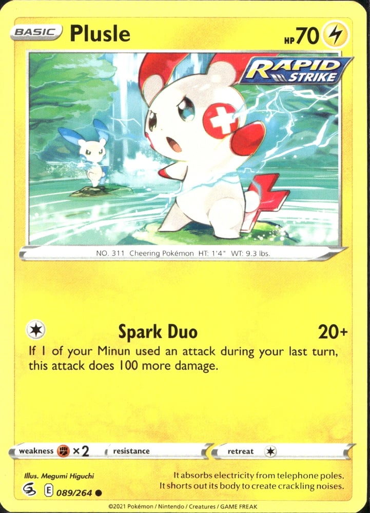 Plusle - SWSH8 89/264