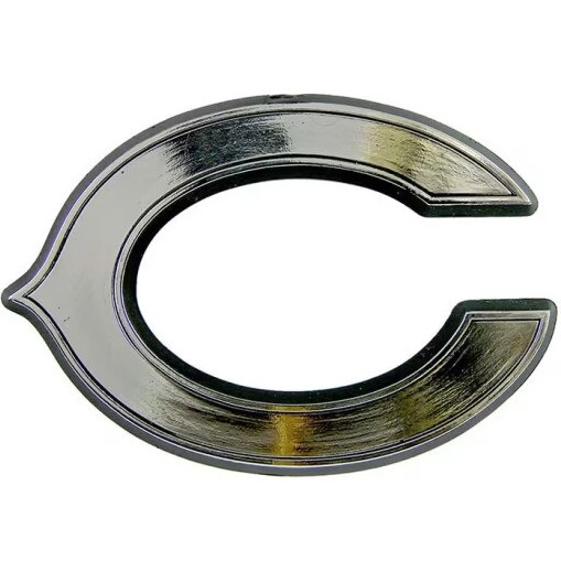 Chicago Bears Silver Auto Emblem