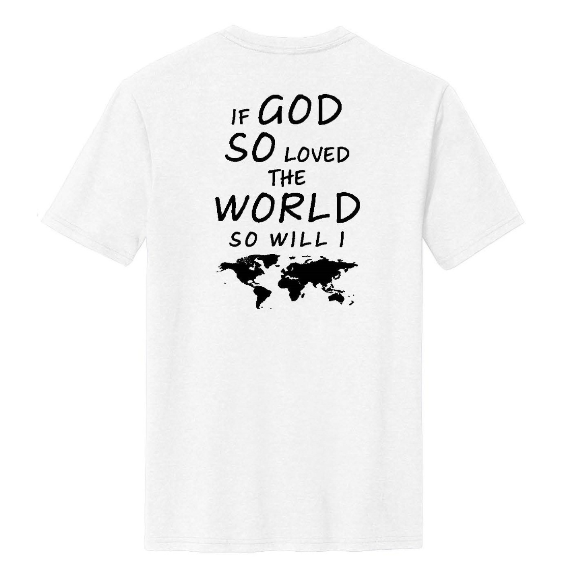 Love God Love People T-Shirt White
