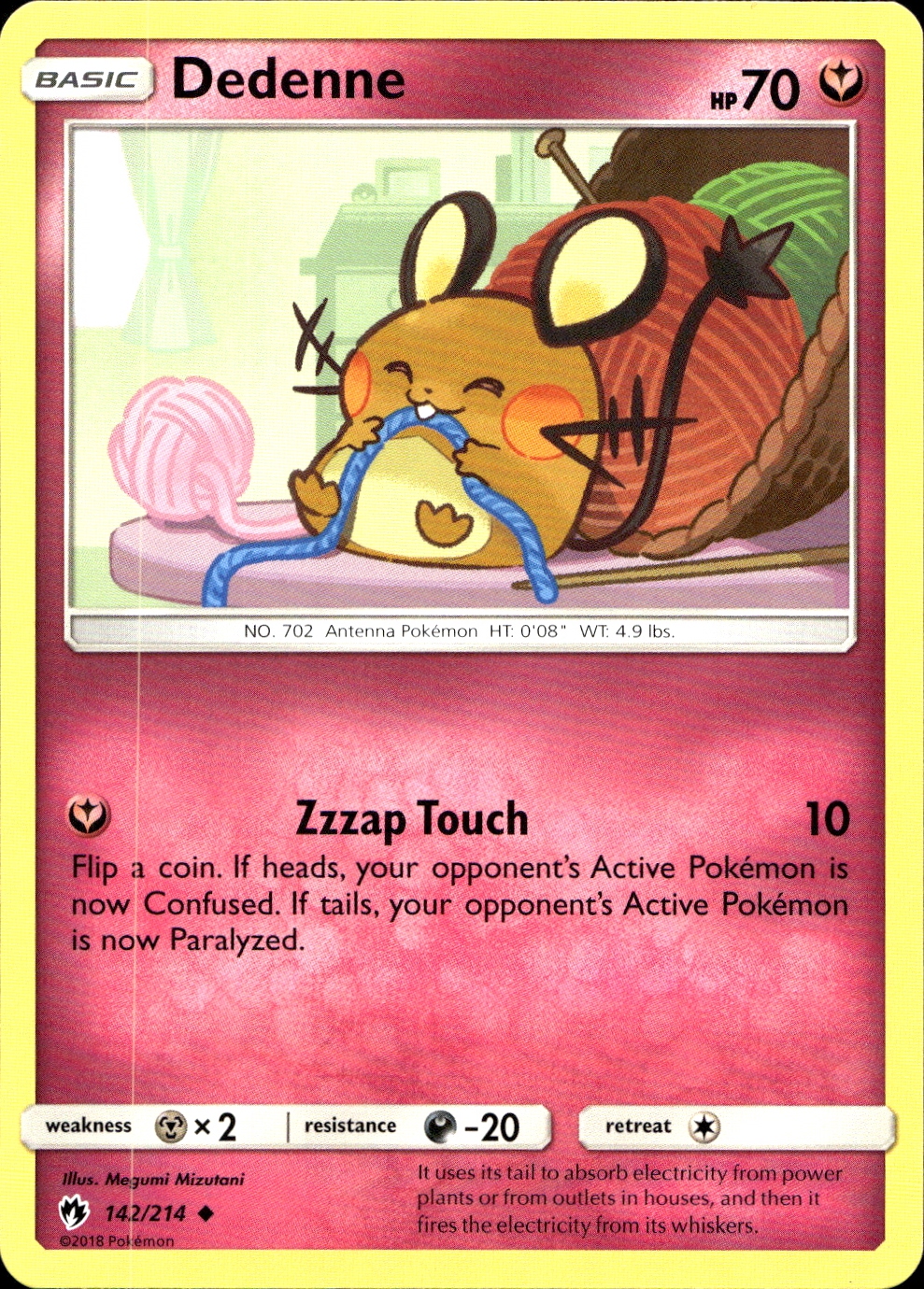 Dedenne - SM8 142