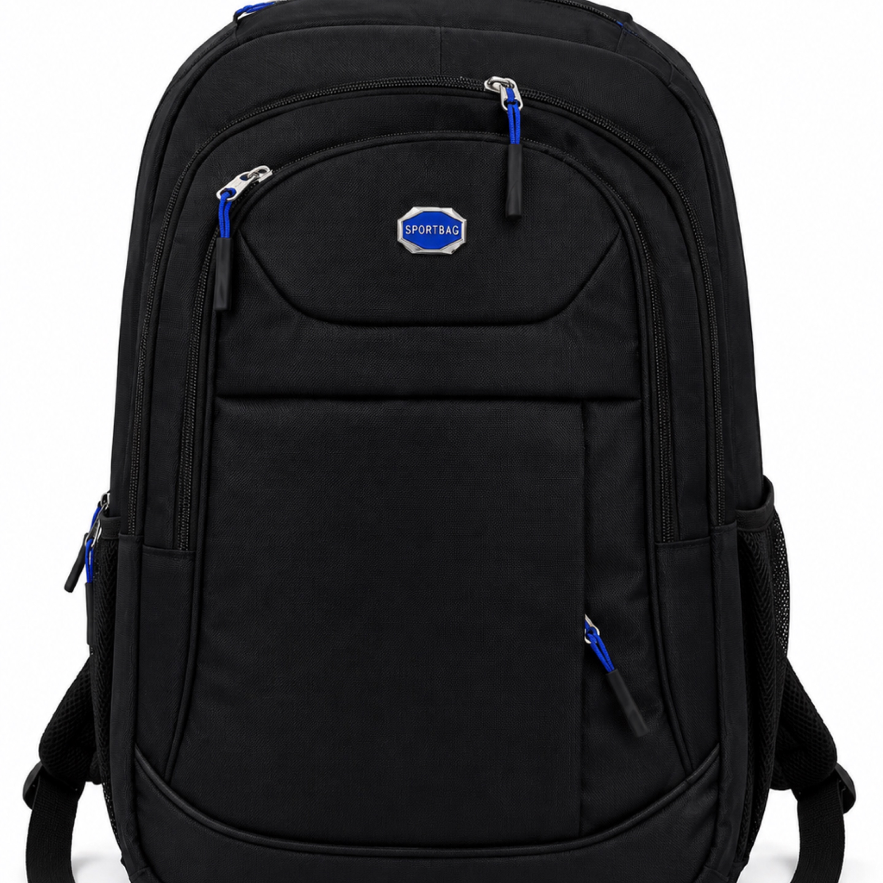 Black Multi-Pocket Travel & School Backpack