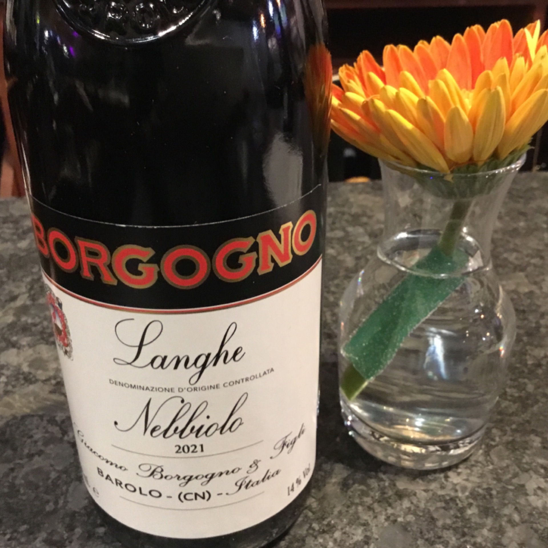 Bottle of Borgogno Langhe Nebbiolo - 2021 available at Ashburn Wine Shop