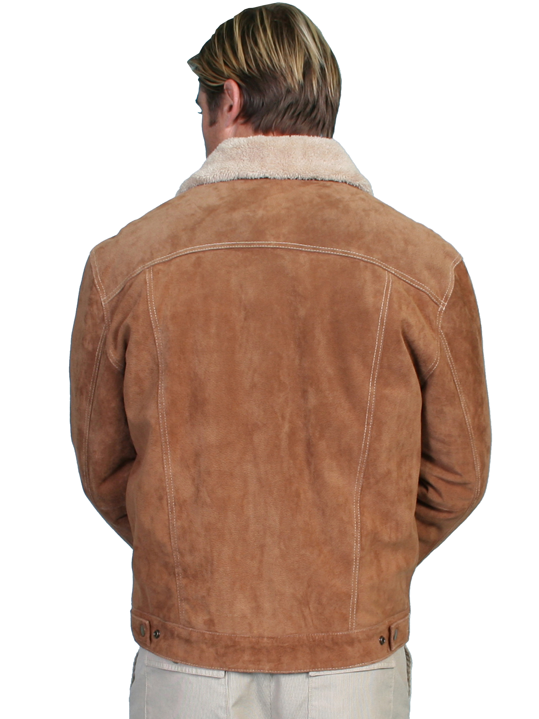 BOAR SUEDE JEAN JACKET XL