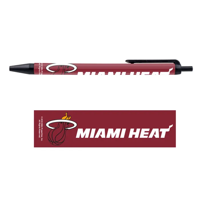 Miami Heat Click Pens 5pk