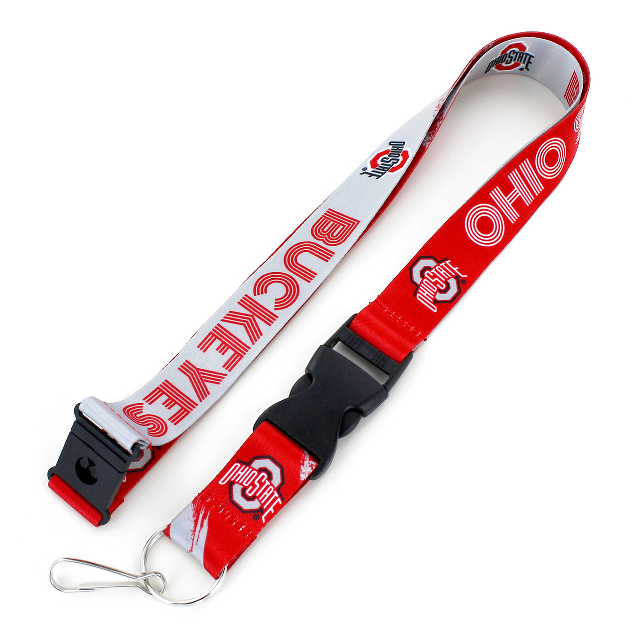 Ohio State Buckeyes Crossfade Lanyard