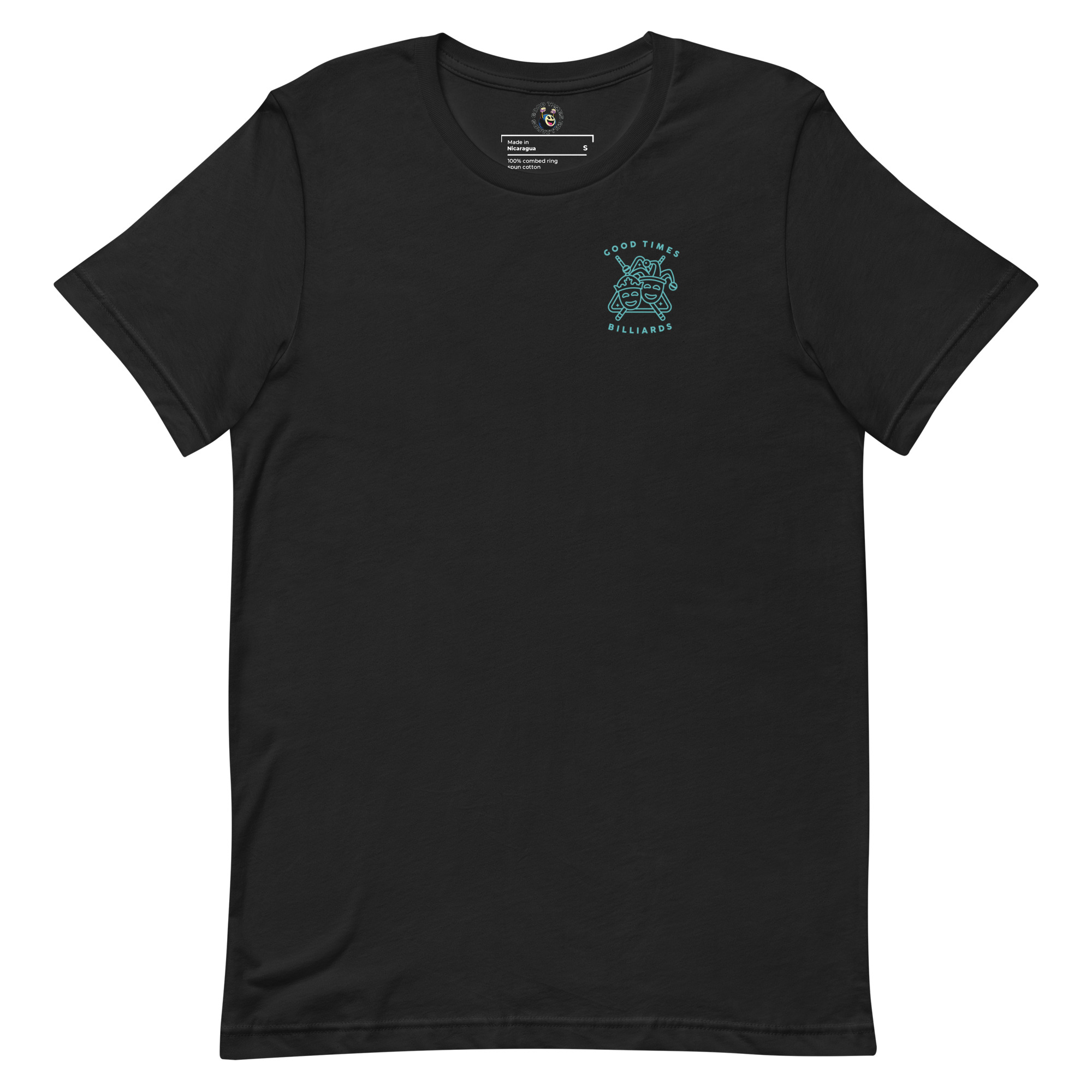 "Snarky Shark" - Good Times Billiards T-Shirt thumbnail 2