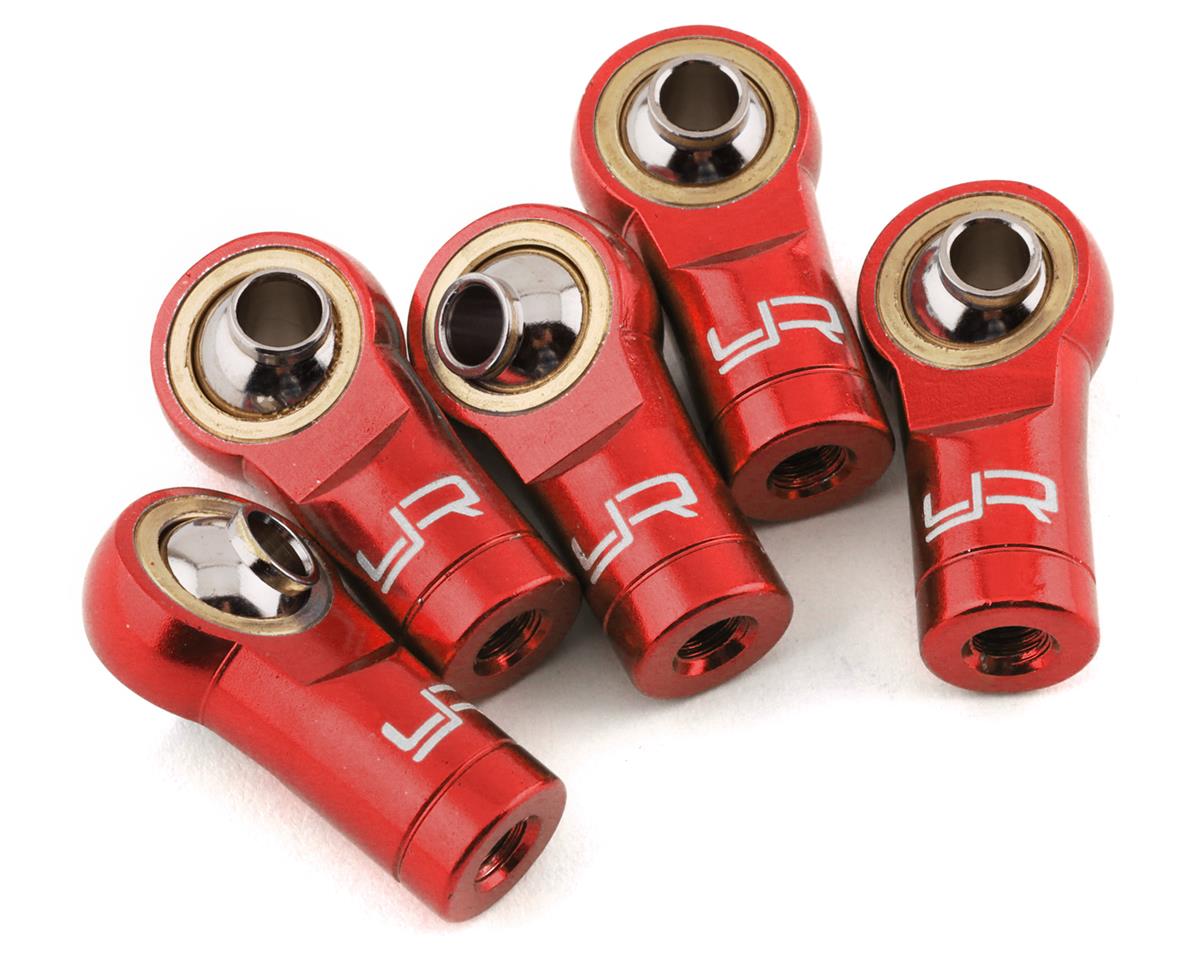 Aluminum Reversed Thread M3 Rod Ends 5pcs YA0572RD