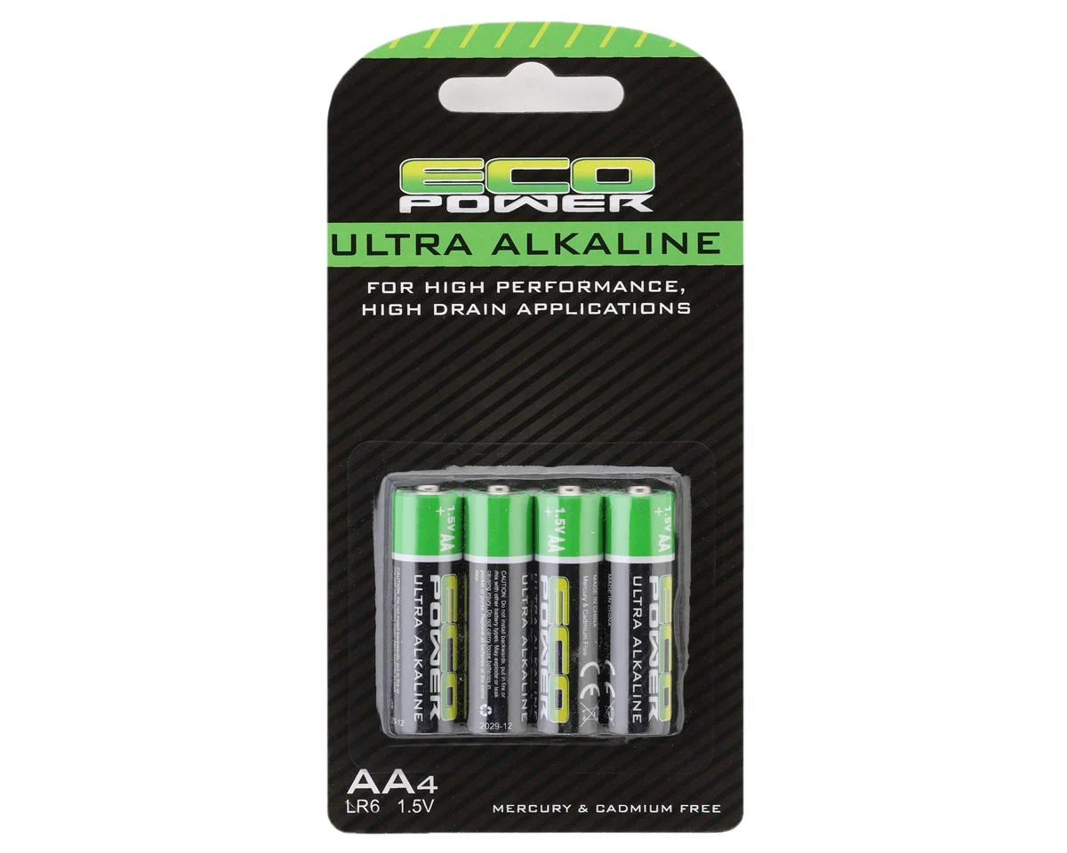 Ecopower Ultra Alkaline AA Batteries (4)(SL-1(4)