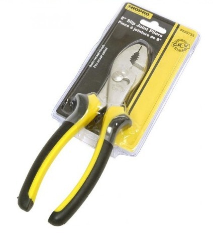 SHOPPRO SLIP JOINT PLIERS 8"